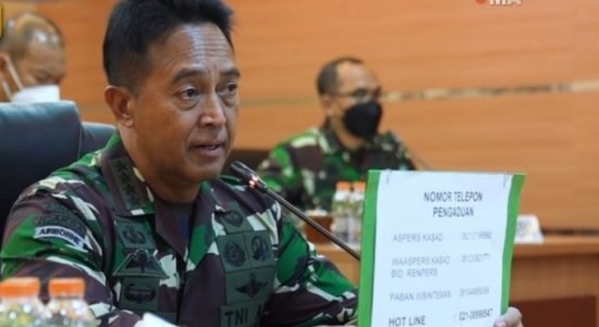 Staff Angakat Darat Jenderal TNI, Andika Perkasa