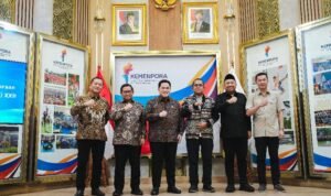 kemenpora sambut pon